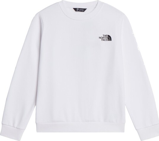 The North Face Collegegenser   Teen Evo   TNF White   The North Face   12 år (152)   Collegegenser Hvit Svart