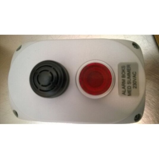 Grundfos Alarmlampe med Summer/resetfunk Grundfos Alarmlampe med Summer/resetfunk