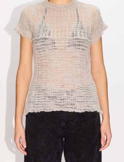 Hope Sunny Tee Ice Grey Slub - Grey - 34 Hope Sunny Tee Ice Grey Slub - Grey - 34