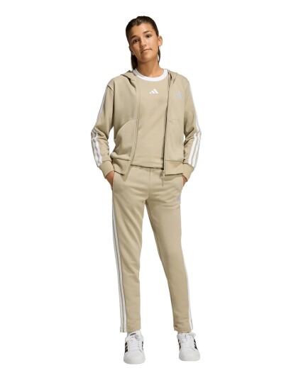 Adidas Sportswear Jg 3S Fz Hd 280 Cream 152 Adidas Sportswear Jg 3S Fz Hd 280 Cream 152