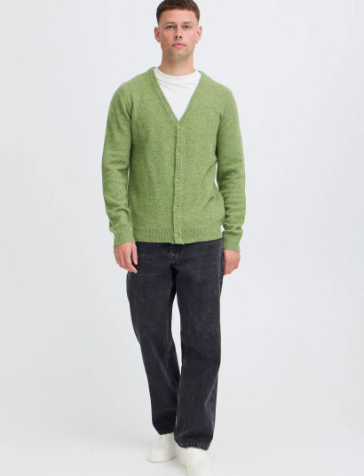 Blend Bhbranko Cardigan Knit - Green - S