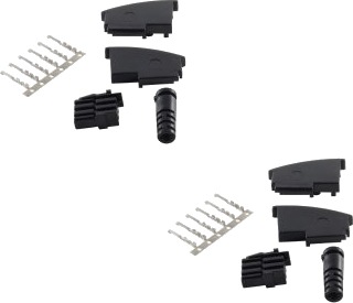 Shiverpeaks Bs72000-Set2 Tae F Sort Hankjønn Rett 2 Stykker