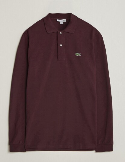 Lacoste Original Long Sleeve Polo Piké Oxalis
