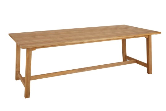 Brafab Keros spisebord Teak 230 x 100 cm Natur