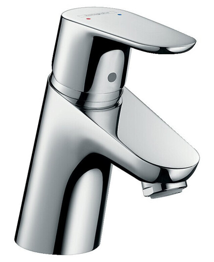 Hansgrohe Focus servantbatteri 70 Med kjedefeste, Krom