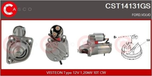 Starter CASCO CST14131GS Starter CASCO CST14131GS