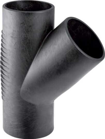 Geberit 90 x 56 mm x 45° Grenrør Silent Db20