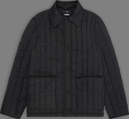 Rains Banja Liner Overshirt Black M