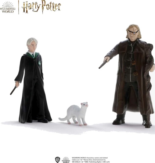 Schleich Mad-Eye Moody og Draco Malfoy Figurer - Wizarding World - Blå