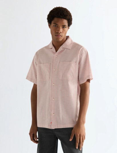 Wrangler Ss Resort Shirt Pink M x 00 Wrangler Ss Resort Shirt Pink M x 00