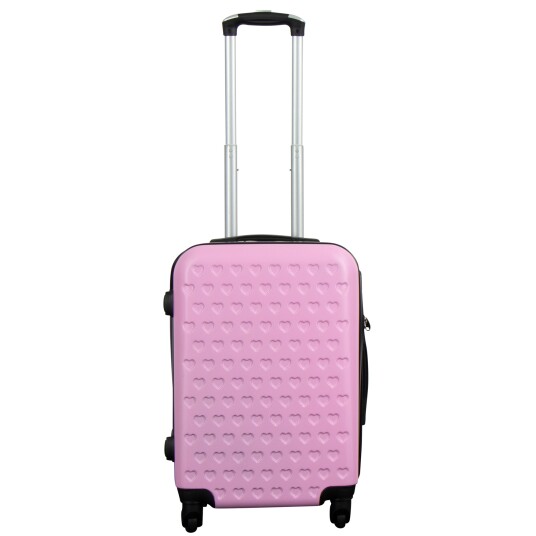 Borg Living Kabinkoffert I Rosa - Hard Abs / Polykarbonat Borg Living Kabinkoffert I Rosa - Hard Abs / Polykarbonat