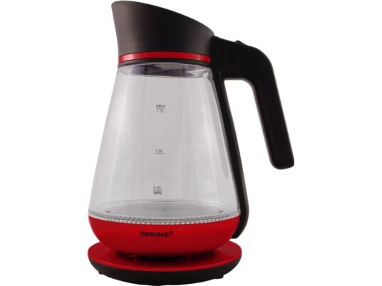 Prime3 Sek51rd 1,5 L 2200 W Rød Gjennomsiktig Glass Vannivåindikator Prime3 Sek51rd 1,5 L 2200 W Rød Gjennomsiktig Glass Vannivåindikator