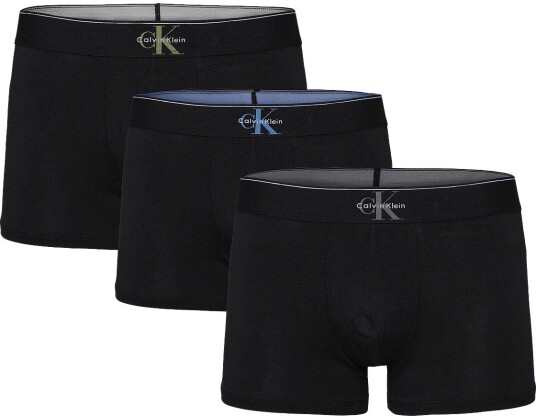 Calvin Klein Trunk 3Pk Black XS Calvin Klein Trunk 3Pk Black XS