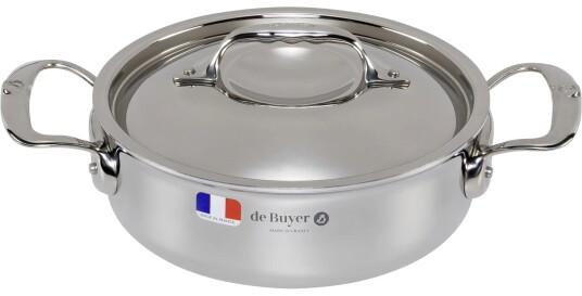 de Buyer Affinity Saut??panne med lokk 20 cm