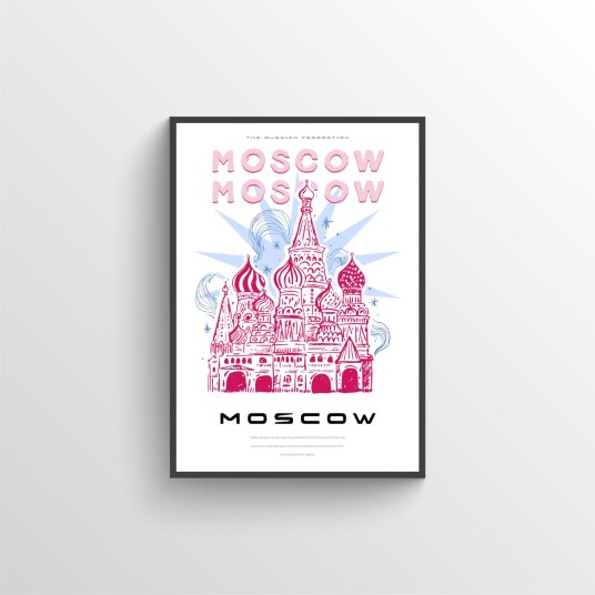 Moskva Plakat