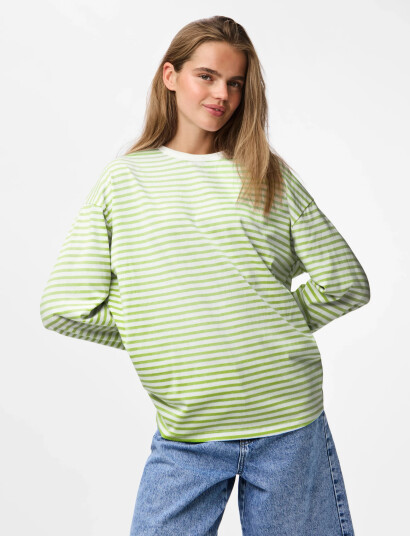 Pieces Pcsadie Ls Top Jrs Noos   Green   L