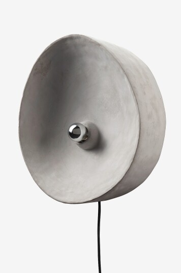 Serax   Vegglampe M Concrete Chadophe By Patrick Paris   Grå