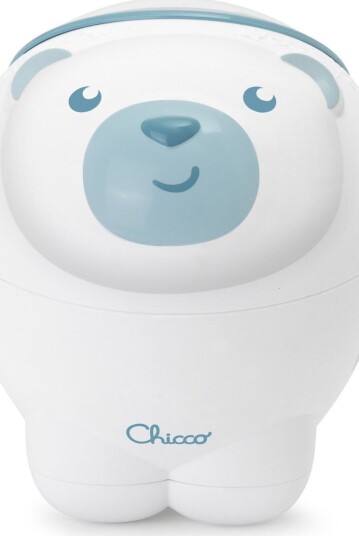 Chicco IsbjÃ¸rn Projektor Natlampe 3xAA Batterier - BlÃ¥