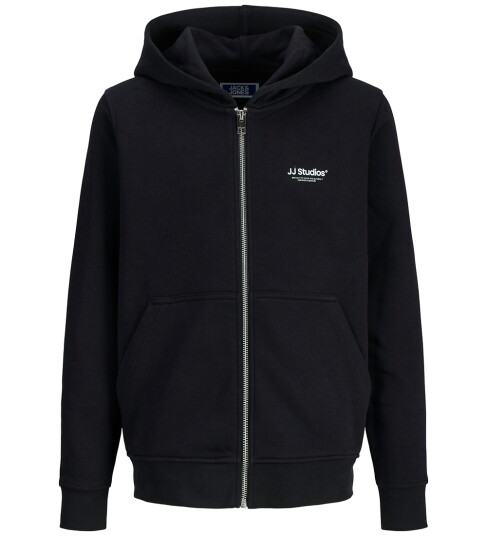 Jack & Jones Junior Black Jjesoho Sweat Zip Hette Noos Jnr 140 Jack & Jones Junior Black Jjesoho Sweat Zip Hette Noos Jnr 140