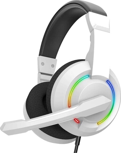 Baracuda Hydra Gaming Hodetelefoner 2.0 med RGB - Hvit