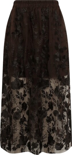 A View Fuschia Skirt Brown 38