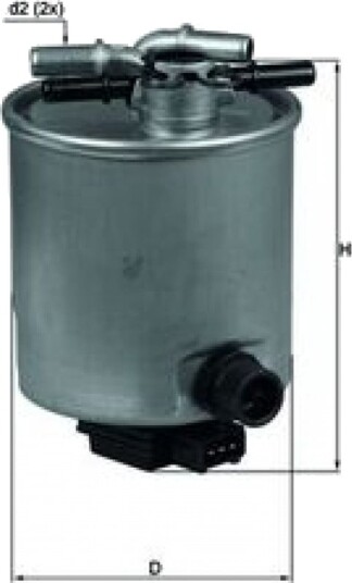Drivstoffilter MAHLE ORIGINAL KL 440/14 Drivstoffilter MAHLE ORIGINAL KL 440/14