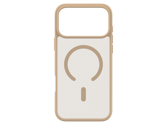 Key Frosted MagSafe Case iPhone 17 Pro Max Beige