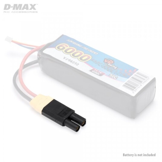 Dynomax 9881 Connector Adapter XT90 male - EC5 female