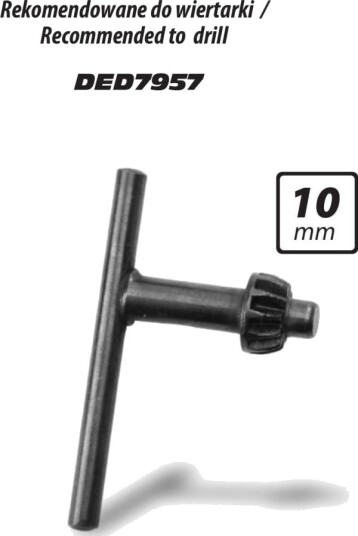 Dedra Nøkkel Til Borechuck 10 Mm