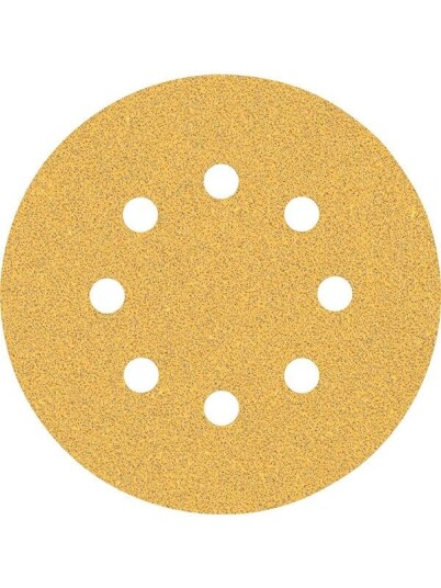 Bosch 125mm Slibeblad K150 8H Eksentersliper 50-pakk Bosch 125mm Slibeblad K150 8H Eksentersliper 50-pakk