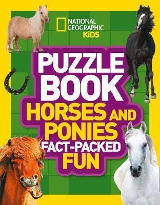 Puzzle Book Horses and Ponies BrainTickling Quizzes, Sudokus, Crosswords and Wordsearches