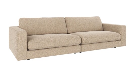 Rowico Home Duncan 3 seters sofa Beige Bobby 2 258 x 103 x 78 cm Beige