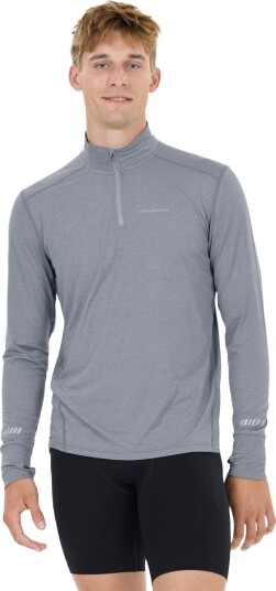 Endurance Tune Midlayer Løpetrøye Herre Grå S