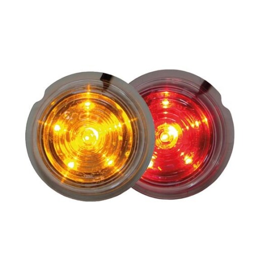 Posisjonslys Strands Viking 6LED   12/24V / 70 mm Rød