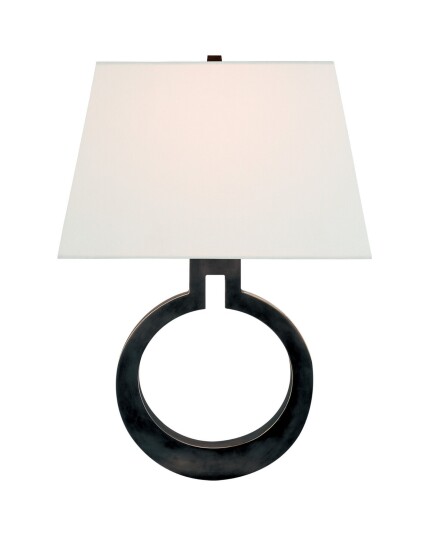 Ring Form vägglampa brons L Ring Form vägglampa brons L