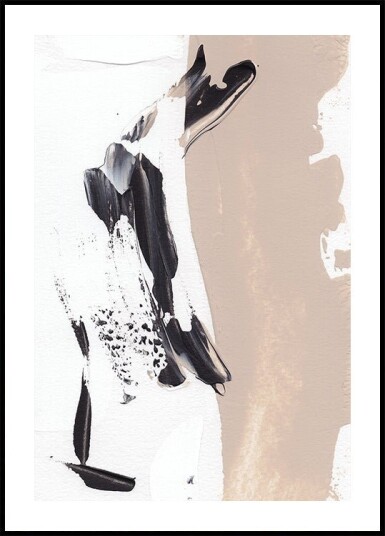 Monochrome Elegance Plakat Plakat / 40x50cm