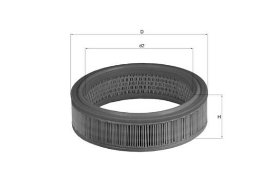 Luftfilter KNECHT LX 158 Luftfilter KNECHT LX 158