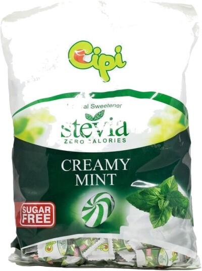 Cipi Sukkerfri Drops - 1000 G - Creamy Mint Matvarer Mat & Drikke Godteri Og Snacks