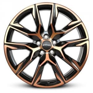RONAL R71 Jet Black Copper Matt Front Cu 9.5x21 5/114.3 ET40 B76