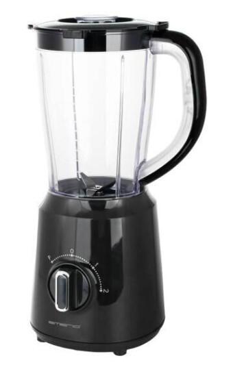 Emerio Blender 1,5L 500W med Pulsfunksjon - Svart Emerio Blender 1,5L 500W med Pulsfunksjon - Svart
