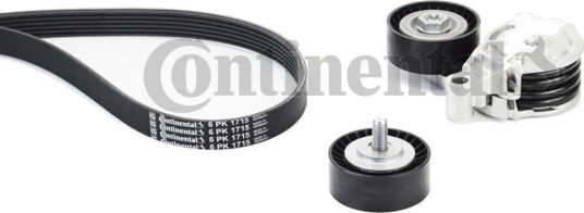 Kileremsett CONTITECH 6PK1715K2 Kileremsett CONTITECH 6PK1715K2