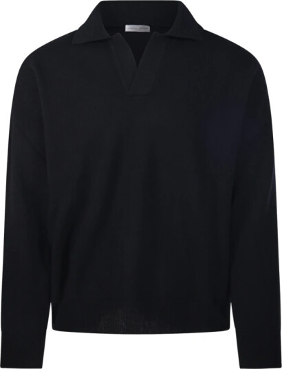 Roberto Collina Herre Strikkevarer Svart XL,