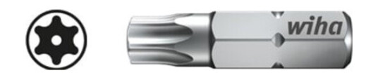 Wiha Bits Torx 15 med hull - 2 Stk