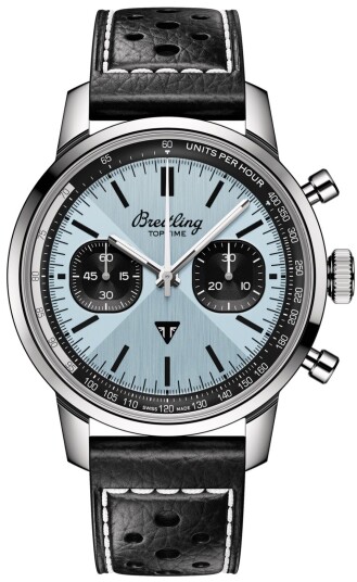 Breitling Herreklokke AB01764A1C1X1 Top Time Triumph Blå/Lær Ø41 mm