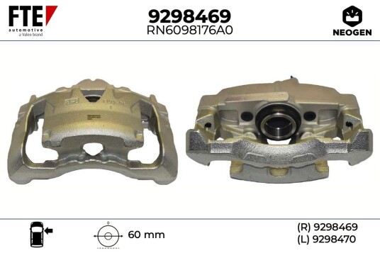 FTE 9298469 Bremsecaliper FTE 9298469 Bremsecaliper