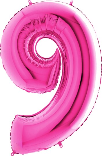 Ballongkungen Tallballong Rosa Metallic Tall 9 15809P