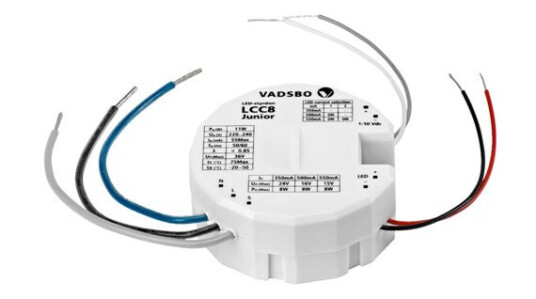 Vadsbo 8W LED-Styrdon LCC8 Junior