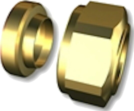 LK Systems Halvkobling G25 X Cu22mm