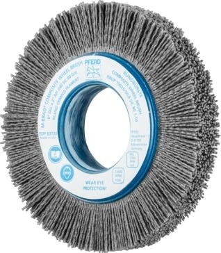 Pferd 79183720, Slipebørste, Universell, Silisiumkarbid, 3600 Rpm, Rund, 5,08 Cm