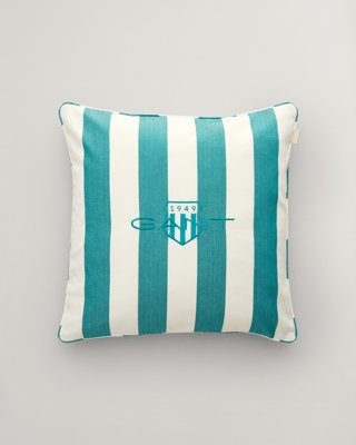 Archive Shield-pynteputetrekk med striper OCEAN TURQUOISE 50X50